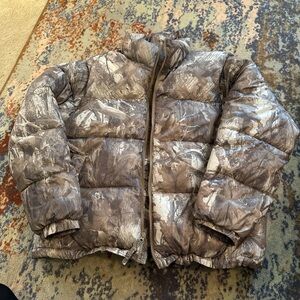 Camouflage Puffer jacket